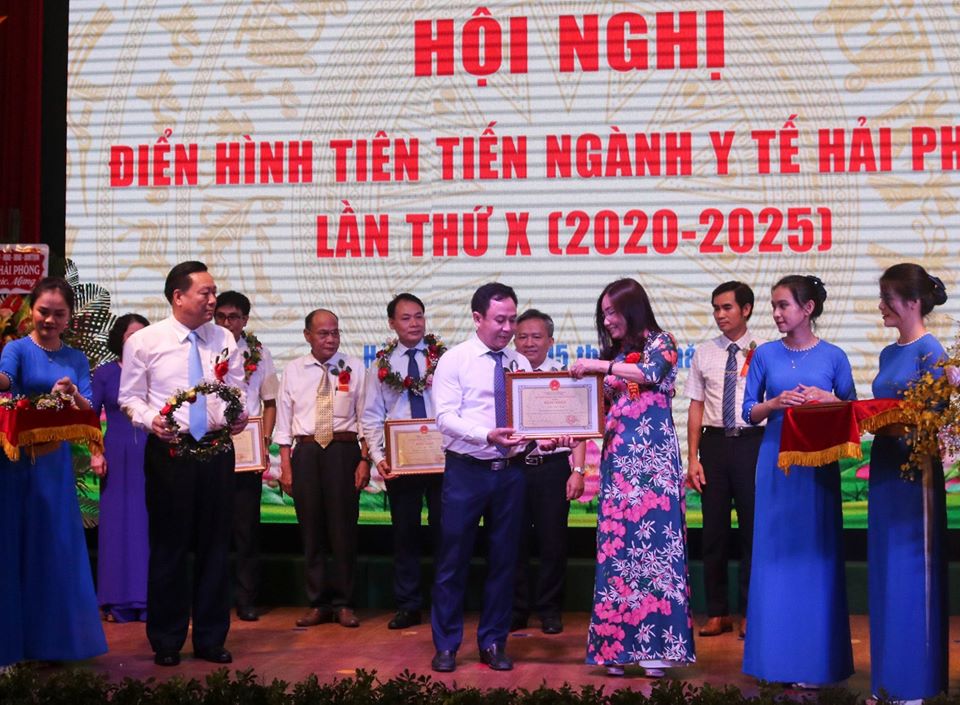 Bệnh viện phụ sản Hải Phòng - Đơn vị đạt thành tích xuất sắc trong phong trào thi đua yêu nước ngành y tế 2015-2020