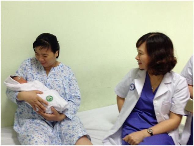 Hạnh phúc sau 14 năm chờ đợi - Bệnh viện phụ sản Hải Phòng nơi ươm mầm hạnh phúc