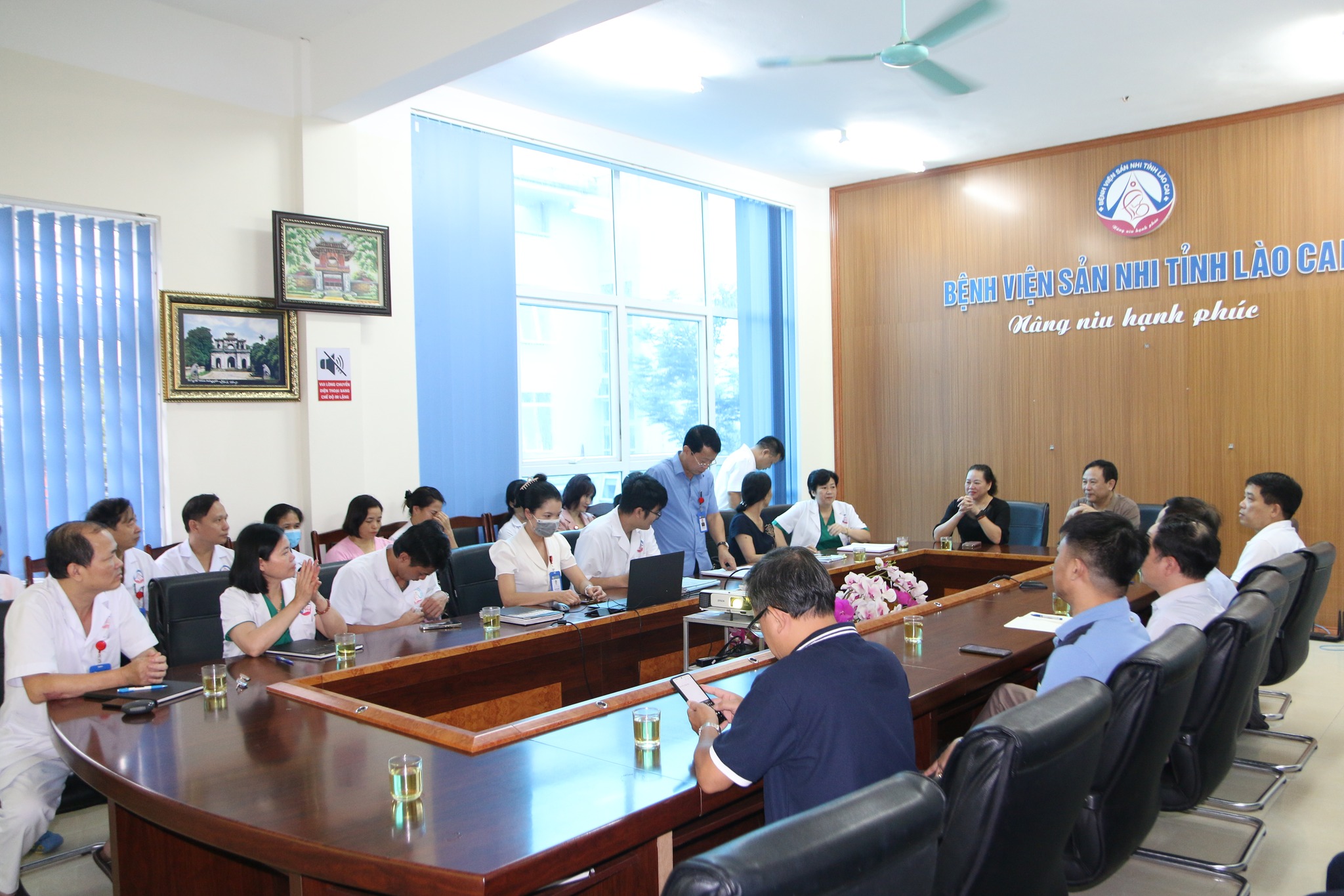 Bệnh viện Phụ sản Hải Phòng hợp tác đào tạo, chuyển giao kỹ thuật cho bệnh viện Sản Nhi Lào CaiTin tức bệnh viện