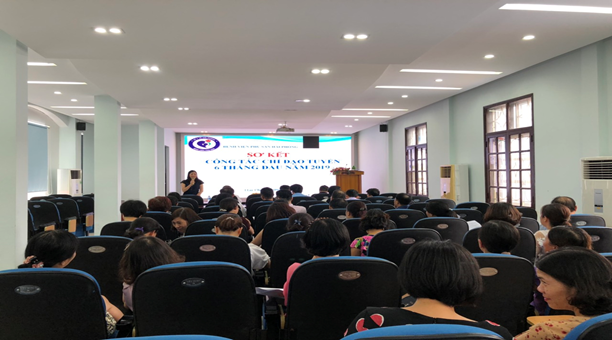 SƠ KẾT HOẠT ĐỘNG CHỈ ĐẠO TUYẾN 6 THÁNG ĐẦU NĂM 2019