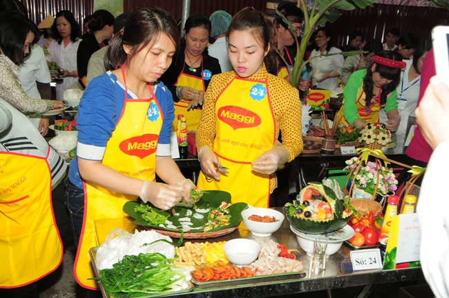Bệnh viện Phụ sản Hải Phòng tổ chức hội thi “Người nội trợ đảm đang”