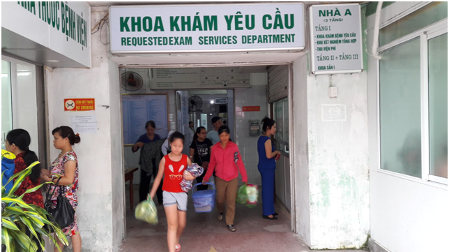 Trung tâm tầm soát ung thư cổ tử cung tại khoa Khám yêu cầu bệnh viện Phụ sản Hải Phòng