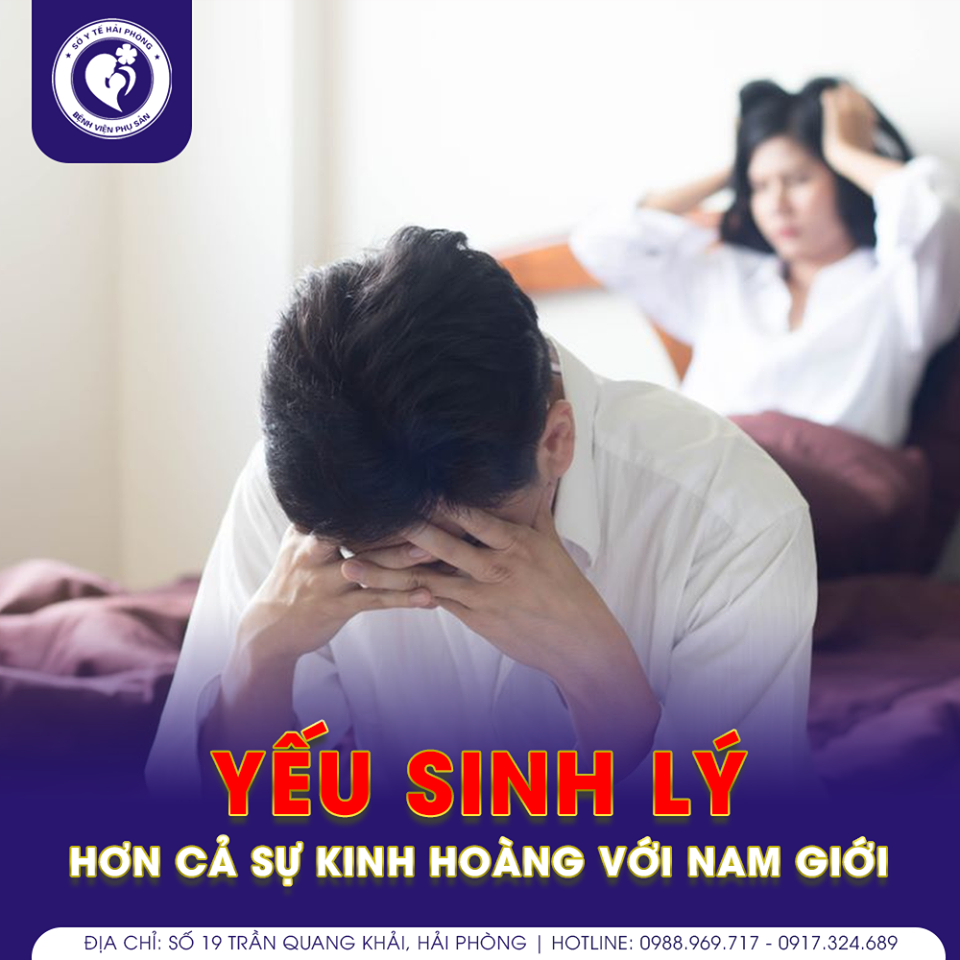 Yếu sinh lý - Mối hiểm họa cho phái mạnh